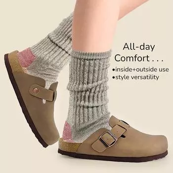 Мужские туфли-сабо Bebealy, слип-он, пряжка, пробковая стелька, пена с эффектом памяти, широкий размер, доступные тапочки, летние тапочки-сабо 36