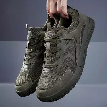 Мужские туфли TUINANLE, повседневные кроссовки на плоской подошве, легкие, с мягкой подошвой, большого размера, размер 39-48 48 зелёный