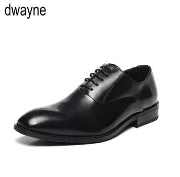 Мужские туфли в японском стиле, британские деловые туфли со шнурками, оксфордские туфли, мужские туфли Wenzhou, черные gjm78 39 чёрный