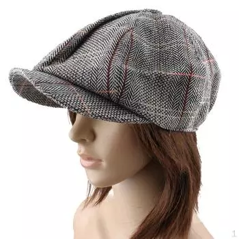 Мужские твидовые балетки хаки