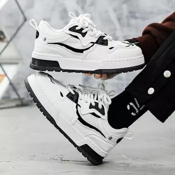 Мужские удобные кроссовки для бега и ходьбы, для взрослых, модные кроссовки, проветриваемые, простые, универсальные, для вождения 39