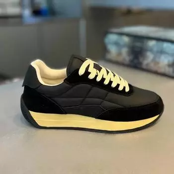 Мужские удобные кроссовки, кроссовки для тренировок 2024 года, осенние кроссовки на шнуровке, мужские кроссовки из мягкой кожи, ретро-мужская спортивная обувь 39 чёрный