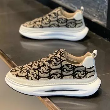 Мужские удобные кроссовки Нескользящая дышащая спортивная обувь Обувь для ходьбы на платформе Повседневные легкие кроссовки для бега для мужчин Спортивная теннисная обувь 38 красный