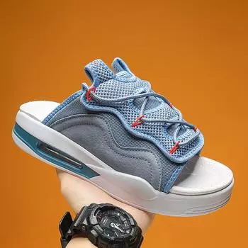 Мужские удобные тапочки мужские роскошные 2024 тапочки для гостиной для мужчин летняя обувь 2024 мужские сандалии шлепанцы для дома 39