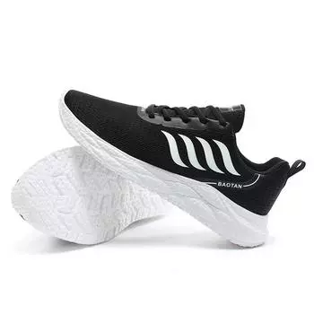 Мужские удобные ультрамягкие и дышащие кроссовки на шнуровке для женщин 42 белый