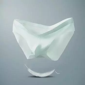 Мужские ультратонкие дышащие трусы Ice Silk - сексуальное, прозрачное летнее нижнее белье