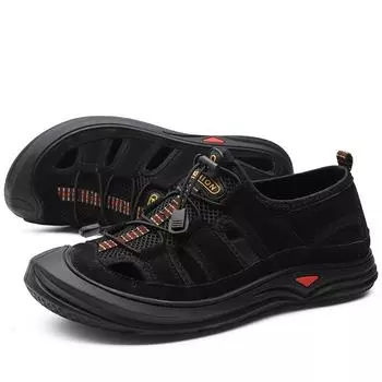 Мужские уличные сандалии больших размеров Пляжные сандалии 39 коричневый