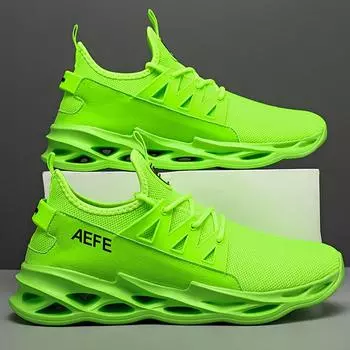 Мужские уличные сетчатые кроссовки, легкие, дышащие летные кроссовки, повседневная обувь 40 чёрный