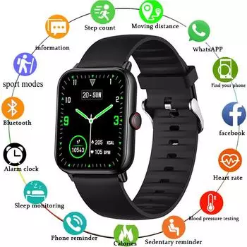 Мужские умные часы Bluetooth беспроводной вызов женские умные часы фитнес часы спортивные водонепроницаемые часы для Ios Android телефон Dafit with original box
