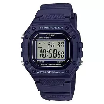 Мужские уретановые наручные часы Casio W-218H-2A