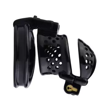 Мужские устройства целомудрия, замок для пениса, содержит 3 кольца разных размеров и 2 ключа для разблокировки, многоразовая пластиковая коллекция S