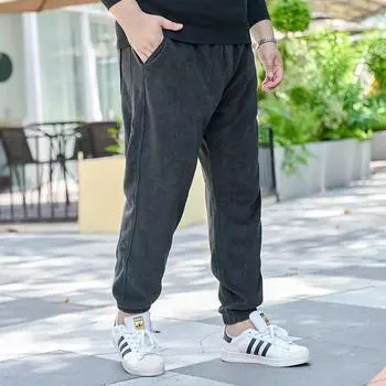 Мужские вельветовые спортивные штаны большого размера 9xl 8xl, теплые толстые уличные штаны-шаровары, зимние брендовые брюки для бега 9XL