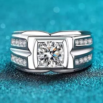 Мужские великолепные кольца с кубическим цирконием, вечерние благородные аксессуары, мужской подарок на день рождения, модное кольцо на палец Jz004 10