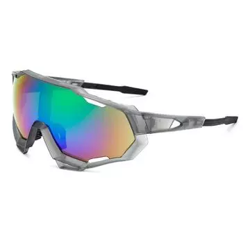 Мужские велосипедные очки Красочные солнцезащитные очки Солнцезащитные очки в большой оправе Велосипедные спортивные солнцезащитные очки