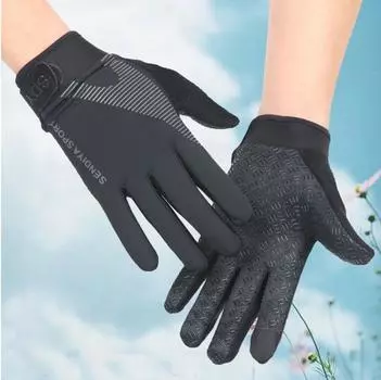 Мужские велосипедные перчатки с сенсорным экраном на полный палец, мотоциклетные, велосипедные, MTB, велосипедные перчатки, перчатки для тренировок в тренажерном зале, перчатки для рыбалки на открытом воздухе, ручные перчатки M