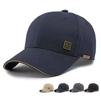 Мужские весенне-летние кепки, хлопковая солнцезащитная шляпа, осенняя бейсболка, солнцезащитный козырек, шапка для рыбалки, козырек чёрный