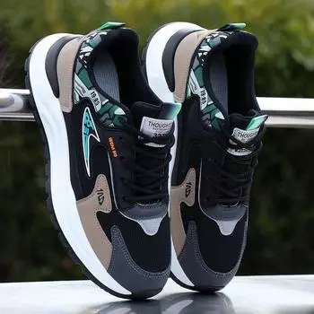 Мужские весенне-осенние кроссовки на шнуровке, повседневные, удобные, нескользящие, кожаные, модные, универсальные, для спорта и отдыха 39 белый