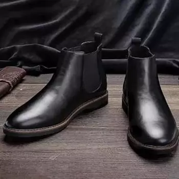 Мужские весенние и осенние модели Four Seasons Ботинки Martin Hundred British Retro Chelsea Boots Short Shoe Swords 47