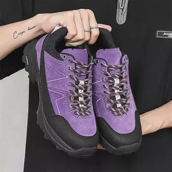 Мужские весенние кроссовки для походов, увеличивающие рост 2024 года: Дышащая, нескользящая универсальная обувь для занятий спортом на открытом воздухе для пар Women s 38 чёрный/жёлтый