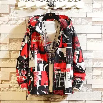 Мужские ветровки, повседневные, крутые, водонепроницаемые, пальто, куртка с капюшоном, мужская верхняя одежда, мужская одежда больших размеров XXXXXL красный