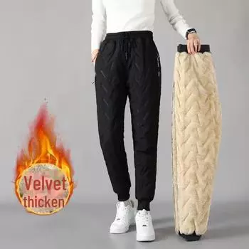 Мужские ветрозащитные теплые бархатные спортивные штаны - повседневные спортивные штаны из плотной овчины и хлопка для осени и зимы leggings, 7XL серый