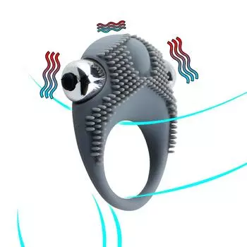 Мужские вибрирующие кольца для пениса, мужское кольцо для задержки эякуляции, кольцо для пениса, стимуляция клитора, вибратор, товары для взрослых, секс-игрушки для мужчин