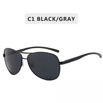 Мужские винтажные алюминиевые поляризованные солнцезащитные очки, классические солнцезащитные очки с покрытием линз, очки для вождения для мужчин/женщин Polarized