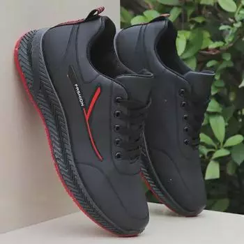 Мужские водонепроницаемые кожаные зимние кроссовки с дополнительным теплом 43