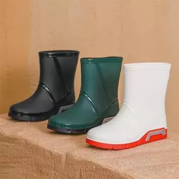 Мужские водонепроницаемые нескользящие резиновые сапоги: Прочный, теплый и идеально подходит для активного отдыха, например, рыбалки, мытья автомобиля и многого другого. 43