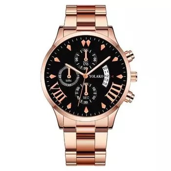 Мужские водонепроницаемые светящиеся наручные часы-будильник для бега One Size розовый