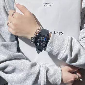 Мужские водонепроницаемые светящиеся наручные часы-будильник для бега One Size