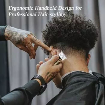 Мужские волосы C-lippers, беспроводная парикмахерская машинка для стрижки волос, триммер для бороды, набор для ухода за волосами дубильная кора