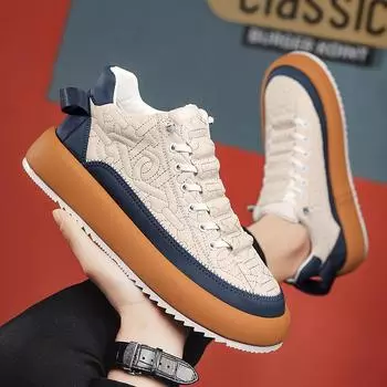 Мужские вулканизированные кроссовки, теннисные спортивные туфли из искусственной кожи, слипоны, разноцветные, высокого качества, для скейтбординга, походные туфли для мужчин, повседневные, зимние 39