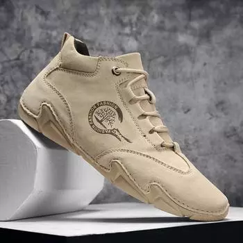 Мужские высокие кеды на шнуровке, уличные ботинки Octopus, повседневная обувь, большие размеры 39-46 39 чёрный