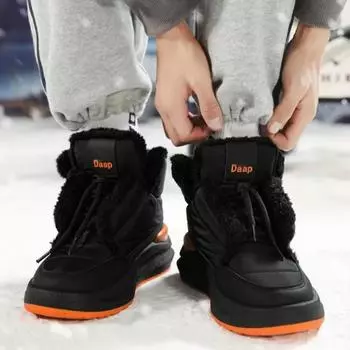 Мужские высококачественные повседневные зимние ботинки, водонепроницаемая теплая зимняя обувь, мужские походные ботинки, кроссовки для скалолазания, мужские походы 39