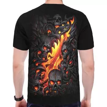 Мужские забавные рубашки с 3D-принтом для мужчин и женщин, уличная одежда, повседневные футболки с короткими рукавами S
