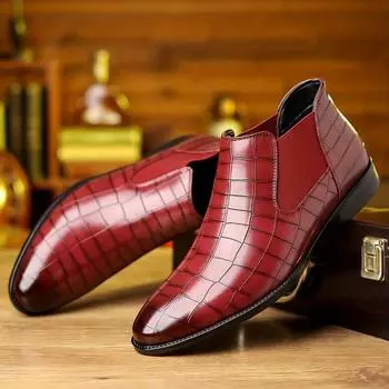 Мужские зеленые кожаные деловые туфли для мужчин, оксфорды, мужские свадебные, офисные, деловые туфли, мужские, Zapatos De Hombre, большие размеры 38-48 39 чёрный