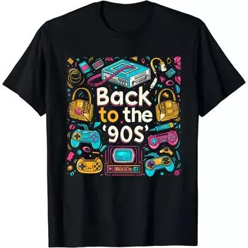 Мужские женские детские винтажные ретро футболки с графическим дизайном в стиле 90-х майки уличные футболки с графическим принтом Ropa Hombre XXXXXL