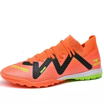 Мужские/женские футбольные бутсы с резиновой мягкой подошвой и короткой булавкой Five - Мужские футбольные бутсы из газонной кожи 35 белый