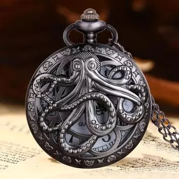 Мужские женские повседневные часы мужские винтажные полые кварцевые карманные часы мужские часы-подвеска