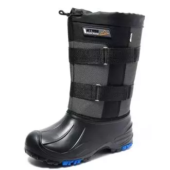 Мужские зимние ботинки, водонепроницаемые стальные гвозди, средние рыболовные ботинки, бархатные, антихолодные, для мужчин, зимние камуфляжные ботинки для активного отдыха 43 зелёный