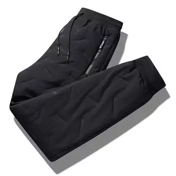 Мужские зимние брюки из овечьего флиса с добавлением зимних флисовых брюк, ветрозащитные и теплые хлопковые брюки больших размеров 7XL