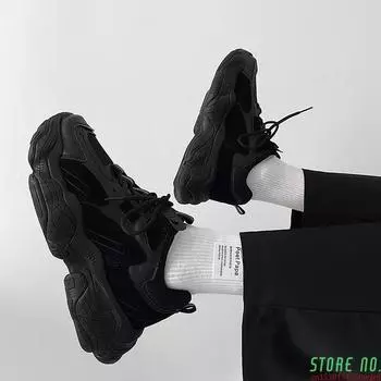 Мужские зимние кроссовки на толстой платформе со шнуровкой, повседневные туфли, резиновые кроссовки на толстой танкетке, папины туфли 39 бежевый