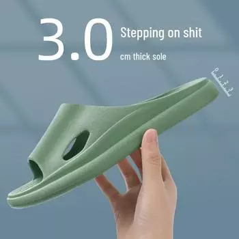 Мужские зимние тапочки из хлопка и меха 2024 года: Нескользящий, мягкий, теплый и комфортный в помещении 44-45 чёрный