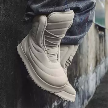 Мужские зимние теплые повседневные туфли на бархатной подкладке для улицы 41