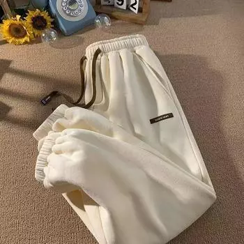 Мужские зимние утепленные стеганые флисовые брюки Shaker, свободные повседневные спортивные штаны с завязками на шнурке 3XL синий