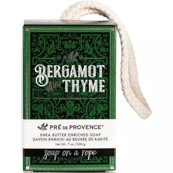 Мужское ароматическое мыло Pre De Provence с ароматом бергамота и тимьяна 200 г, бергамот и тимьян_7,05 унции