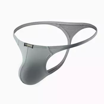 Мужское бикини, бесшовное нижнее белье-стринги, мужские трусы, стринги, сексуальное женское белье с Т-образной спинкой, Homme 2X