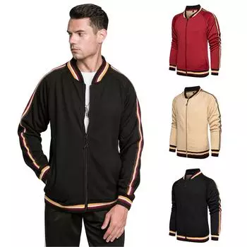 Мужское флисовое пальто Мужская флисовая куртка Теплая зимняя куртка на молнии с полной молнией Флисовое пальто XL бежевый