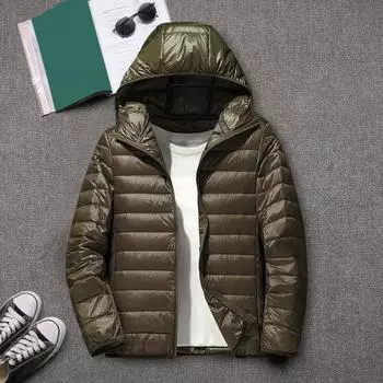 Мужское хлопковое пальто с капюшоном, однотонная стеганая куртка с длинным рукавом, однотонная молния XXXL королевский синий